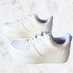 WINDSOR SMITH RACERR WOMENS PLATFORM LEATHER SNEAKERS SIZE 10